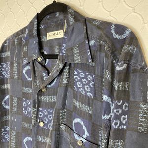 Men's Summa Silk Tropical 100% Silk Shirt